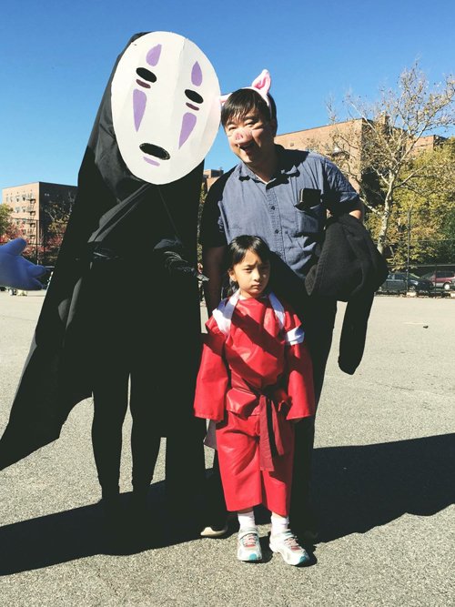  family cosplay fun - dim sum warriors, colin goh, yakuza baby, Spirited Away cosplay