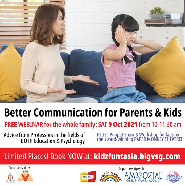 Parent-Child Communication Tips from Education and Psychology Professors: FREE Webinar