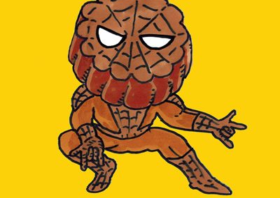 HOW TO DRAW: Spider-Man x Mooncake