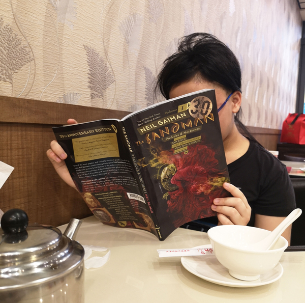 Dim Sum Warriors reading