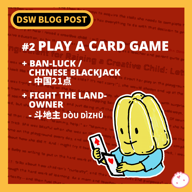 Chinese New Year Activities Card Game