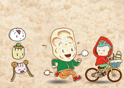 Story 12: Little Bread Riding Hood 小麵包帽