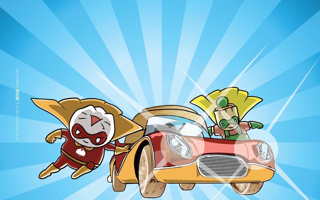 Story 18: Bao Man and his Super-Cool Baomobile 包子超人和他的超酷包子車