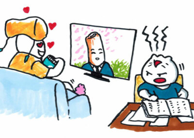 What do parents get nagged by kids about?  父母有哪些事会被孩子唠叨？