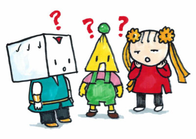 What are they shaped like? 他们的形状像什么?
