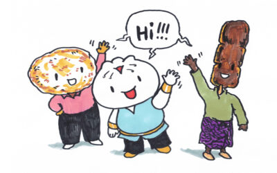 FREE Multilingual Activity Sheet: Make Friends with Food!