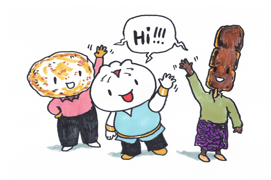 FREE Multilingual Activity Sheet: Make Friends with Food!